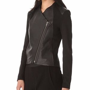 Helmut Lang Lamb Leather Size P Biker Jacket
